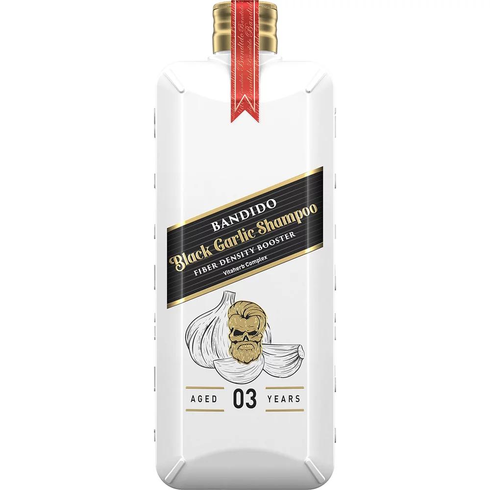 Шампунь для волосся з чорним часником Black Garlic Shampoo Bandido, 350 мл