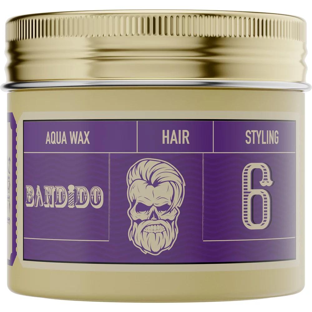 Віск для укладки волосся на водній основі середньої фіксації Aqua Wax 6 Medium Violetta Bandido, 125 мл