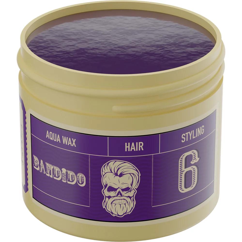 Віск для укладки волосся на водній основі середньої фіксації Aqua Wax 6 Medium Violetta Bandido, 125 мл