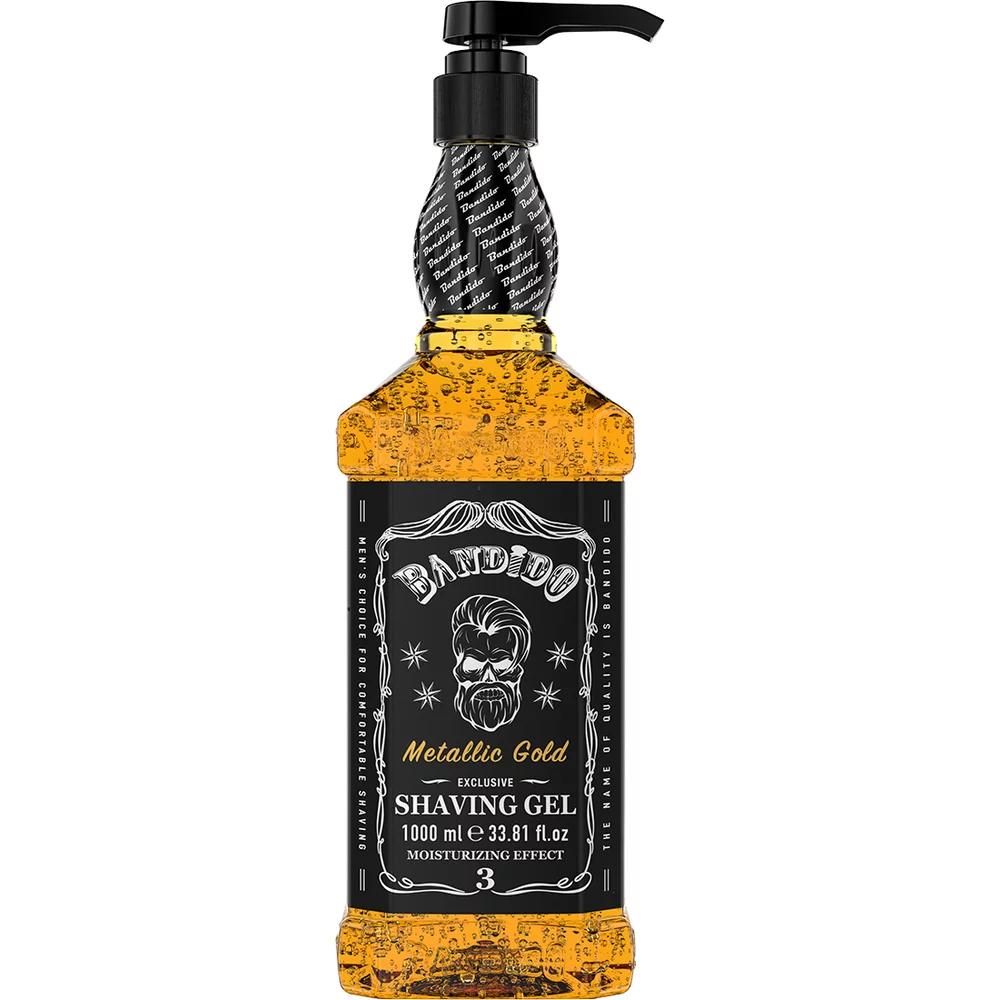 Гель для гоління Metallic Pearly Gold Bandido, 1000 мл