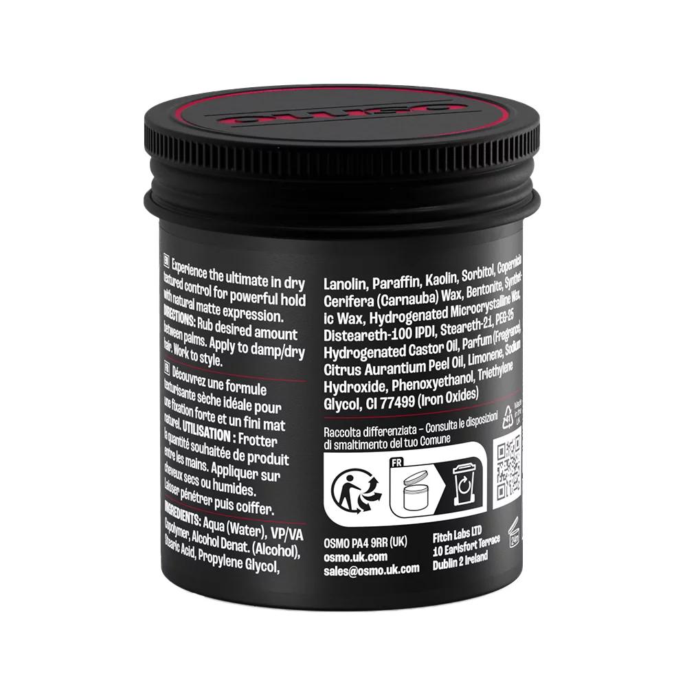 Віск матовий екстра сильної фіксації для укладки волосся Matte Clay Extreme™ NEW Osmo, 100 мл
