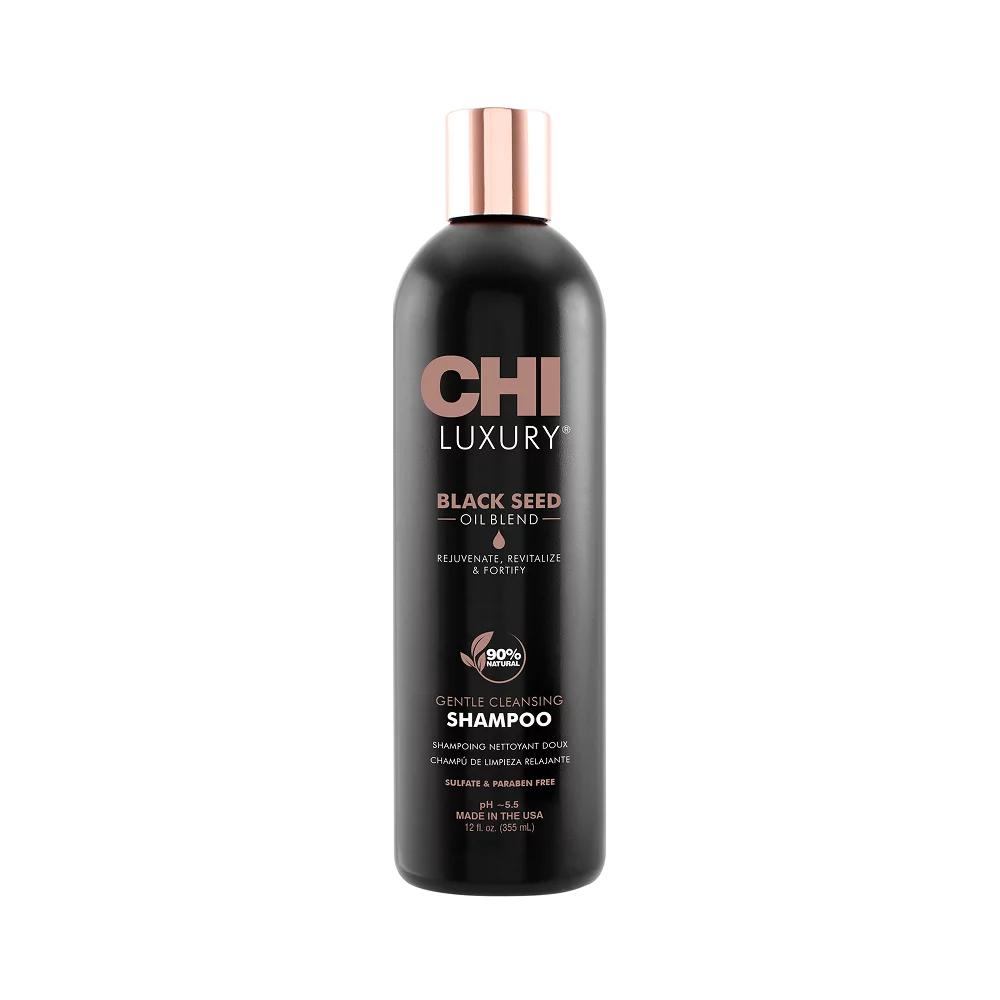 Шампунь делікатного очищення з олією чорного кмину Luxury Black Seed Oil CHI, 355 мл