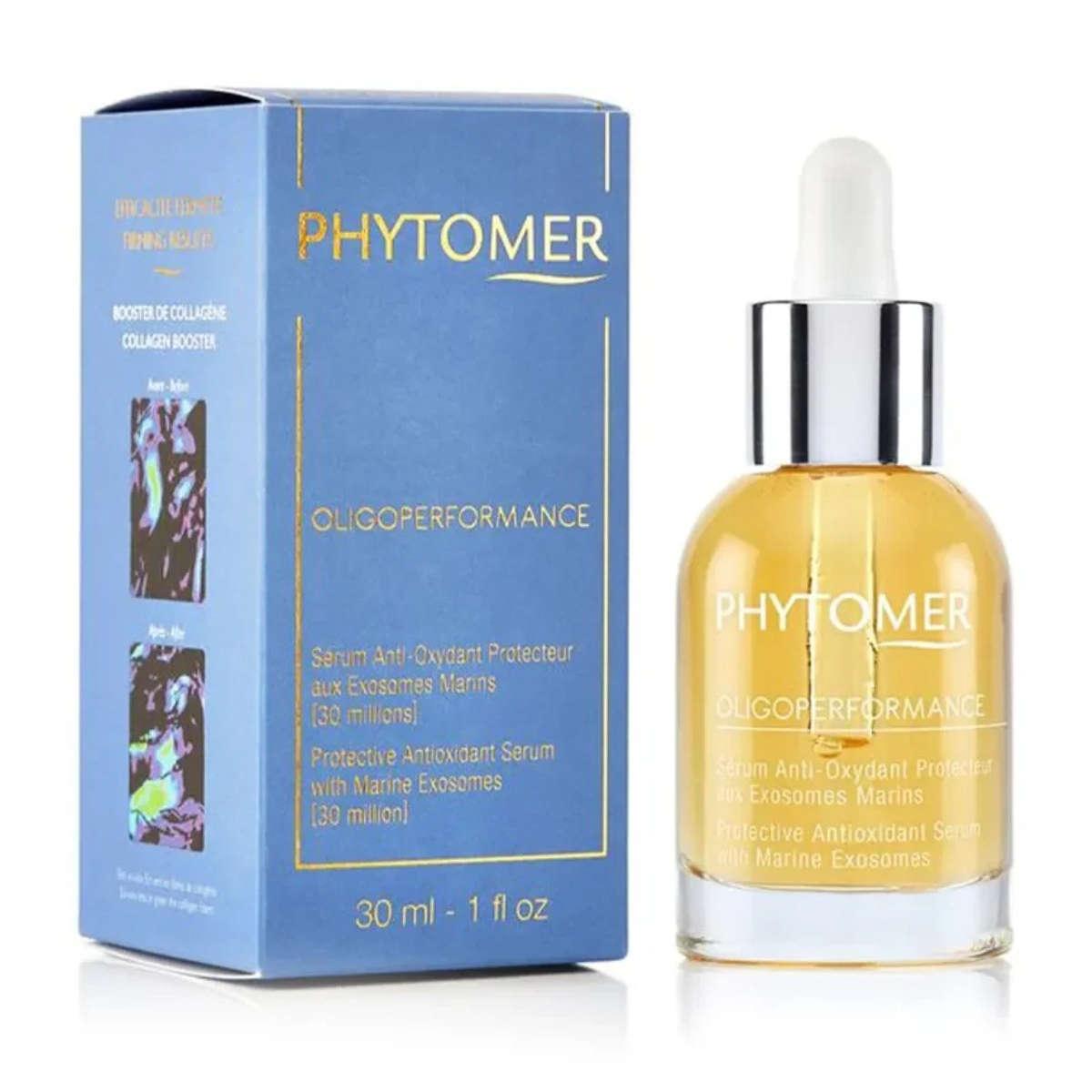 Захисна антиоксидантна сироватка з морськими екзосомами Phytomer Oligoperformance Advanced Serum, 30 мл