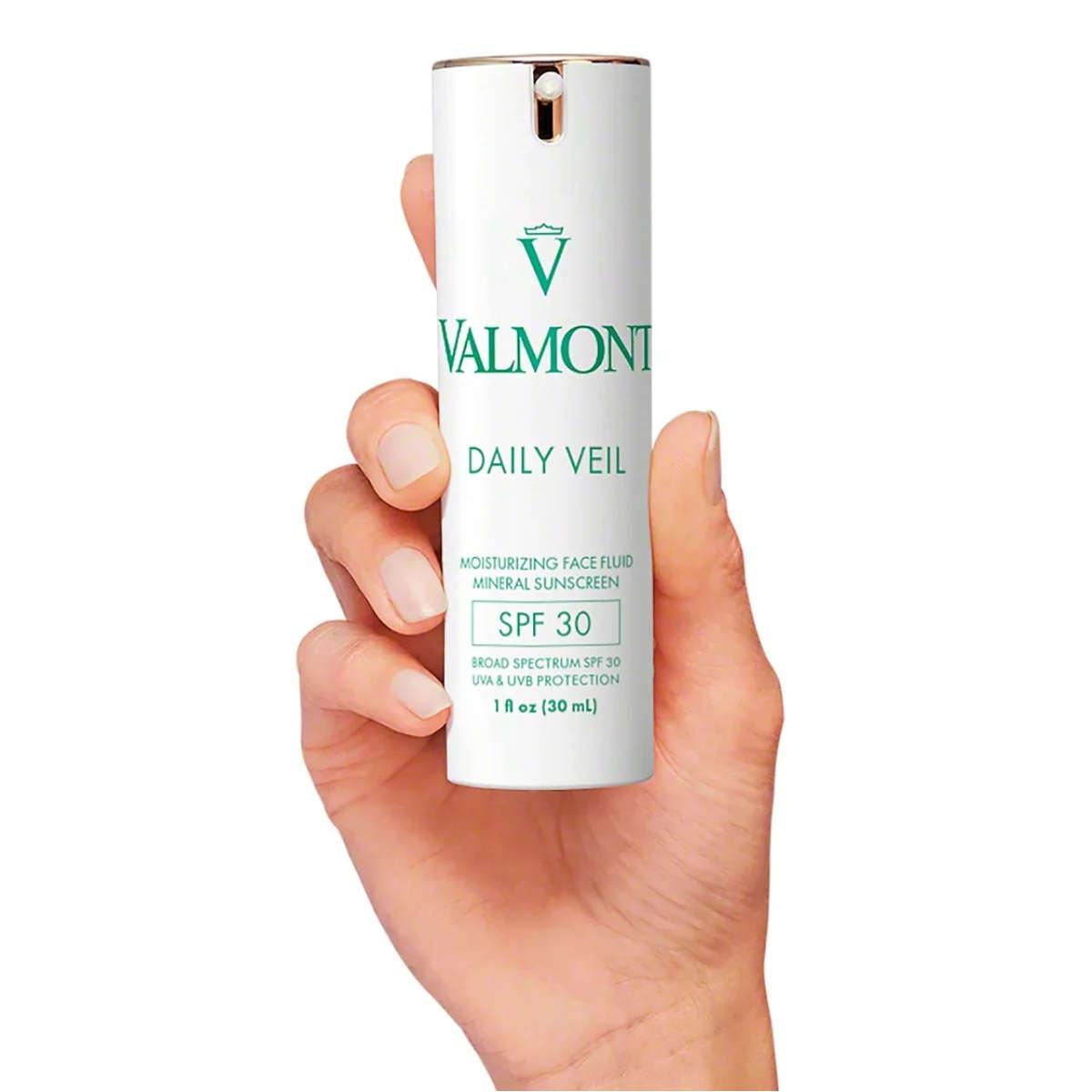 Мінеральний захисний флюїд для обличчя Valmont Daily Veil SPF 30, 30 мл