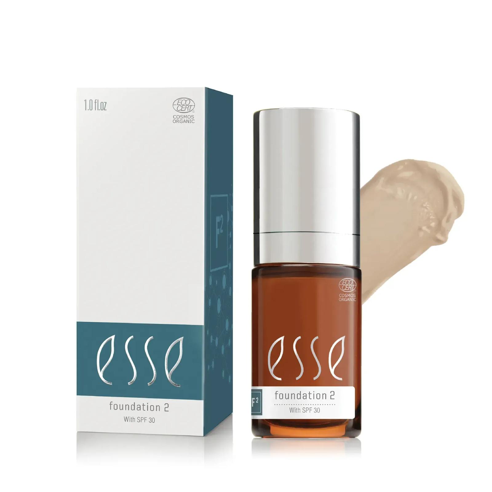 Тональна основа для всіх типів шкіри Esse Foundation SPF30, F2, 30 мл
