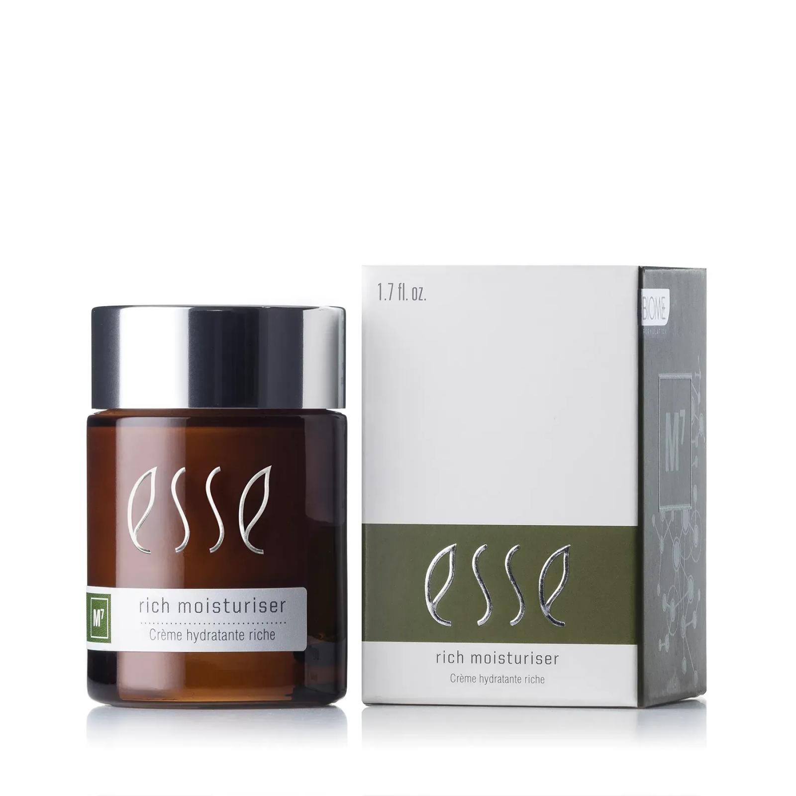 Насичений зволожувальний крем для нормальної та сухої шкіри Esse Core Rich Moisturiser M7, 50 мл