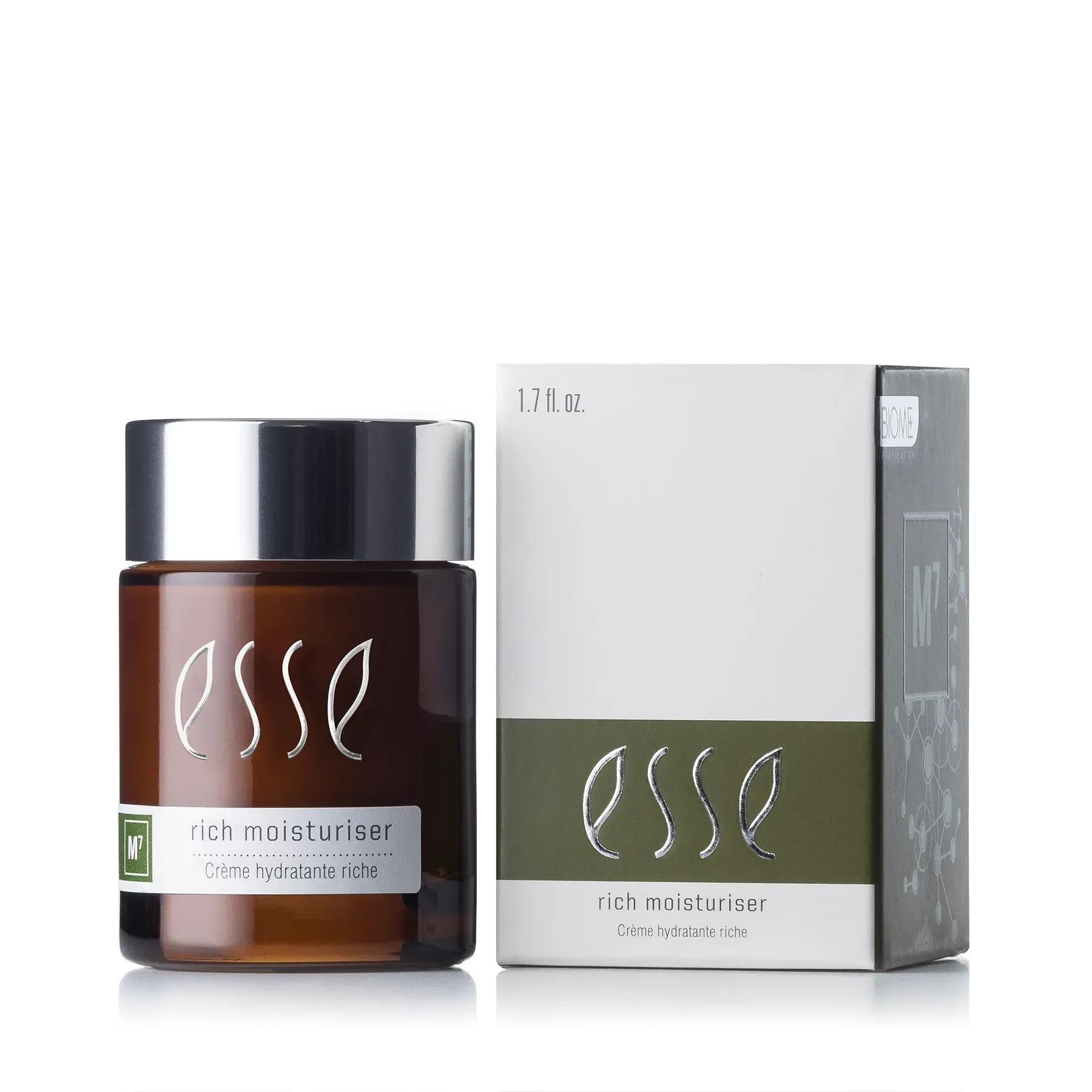 Насичений зволожувальний крем для нормальної та сухої шкіри Esse Core Rich Moisturiser M7, 50 мл