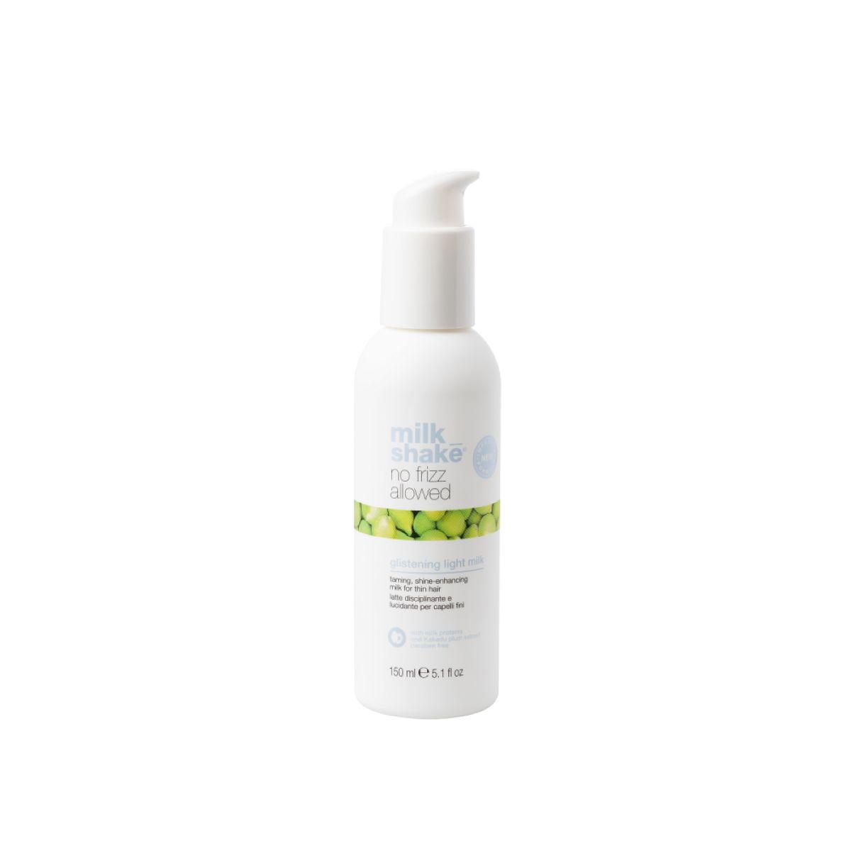 Milk Shake No Frizz Allowed Glistening Light Milk Молочко для тонкого волосся, що підсилює блиск, 150 мл