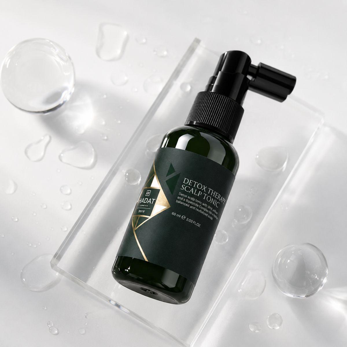 Тонік для щоденного балансу та свіжості шкіри голови Hadat Detox Therapy Scalp Tonic, 60 мл