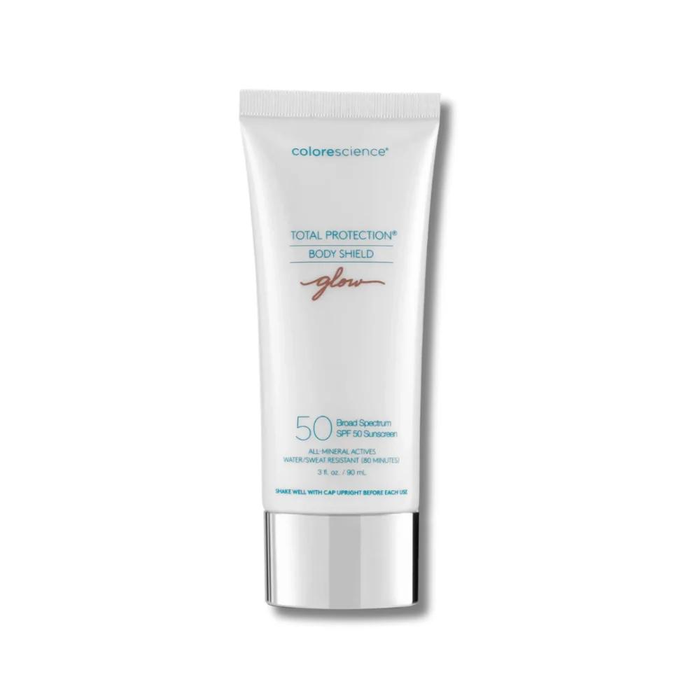 Сонцезахисний крем для тіла з ефектом сяйва Colorescience Total Protection Body Shield Glow SPF 50, 90 мл