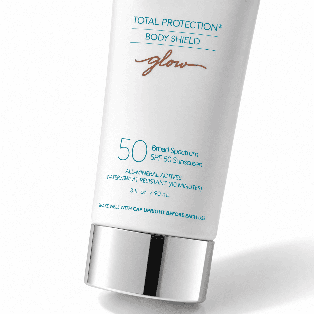 Сонцезахисний крем для тіла з ефектом сяйва Colorescience Total Protection Body Shield Glow SPF 50, 90 мл