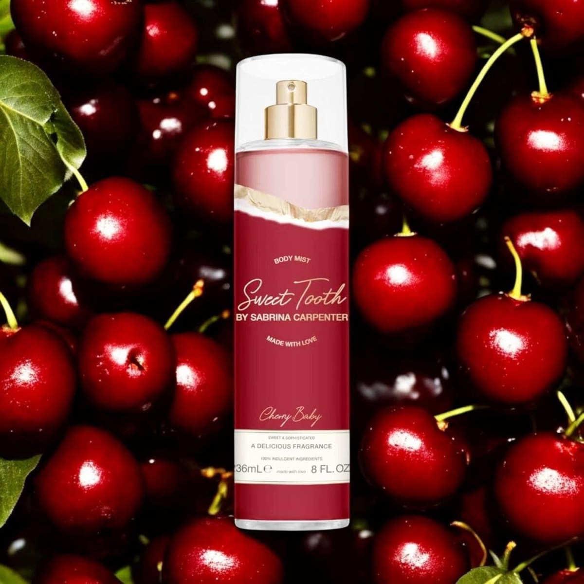 Sabrina Carpenter Cherry Baby Body Spray Парфумований спрей для тіла, 236 мл