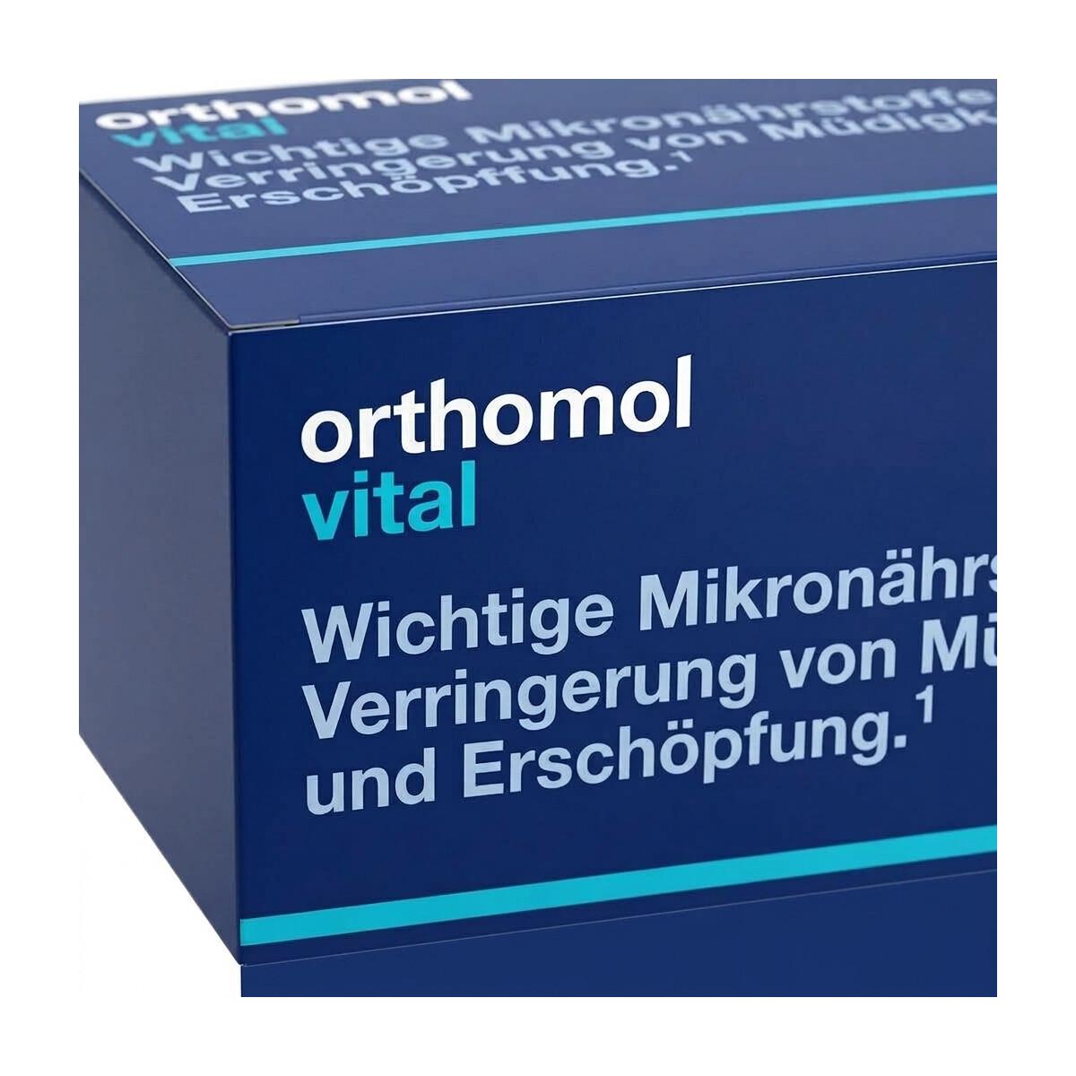 Вітаміни Orthomol Vital Grapefruit (гранули зі смаком грейпфруту - капсули - таблетки), 30 днів