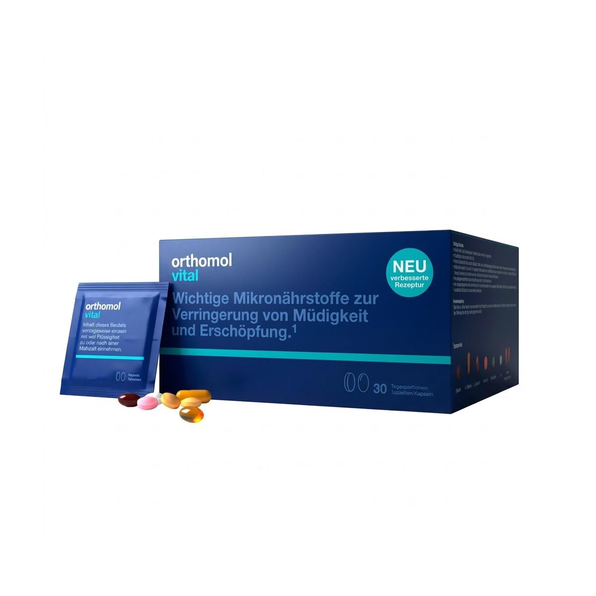 ВІтаміни Orthomol Vital (капсули), 30 днів