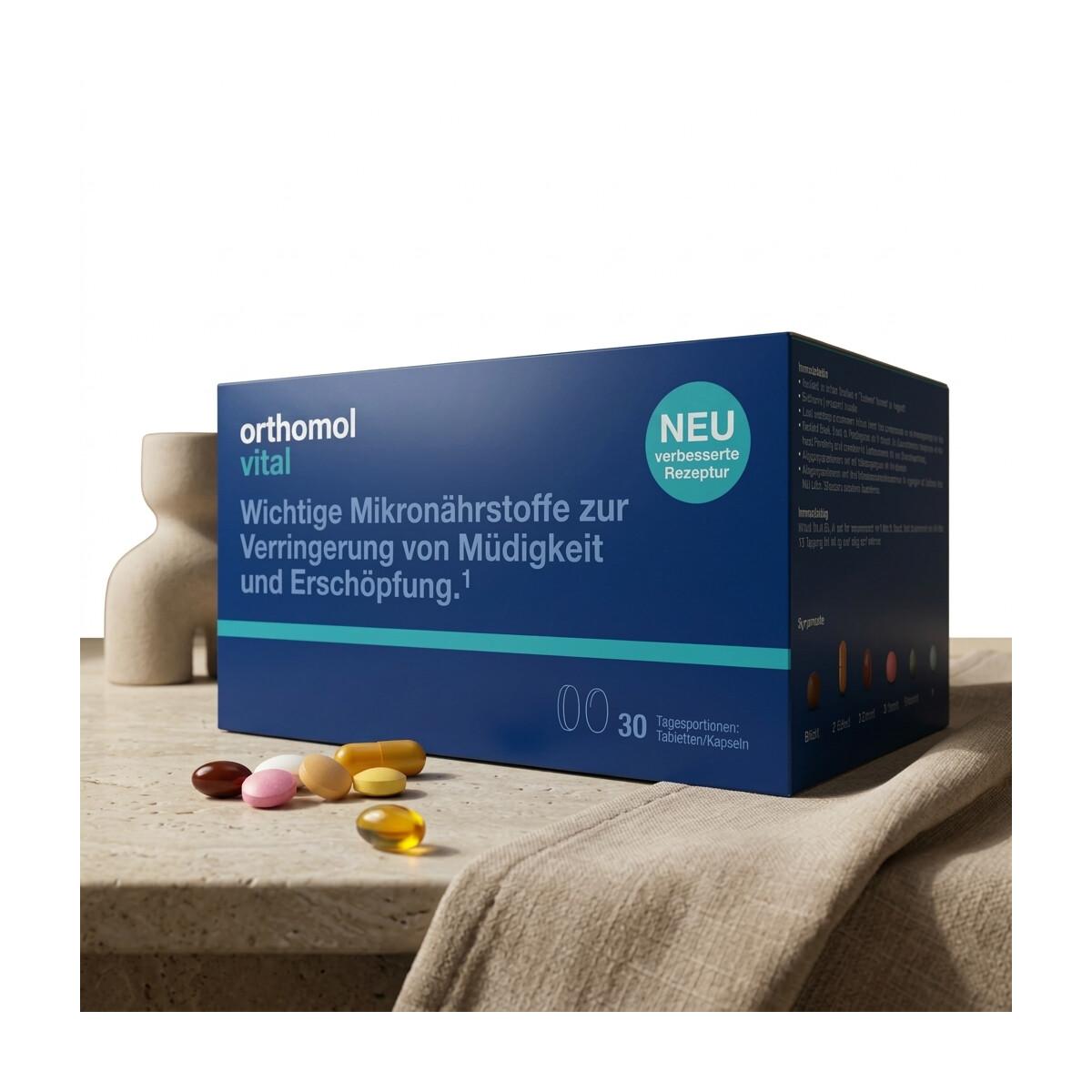 ВІтаміни Orthomol Vital (капсули), 30 днів