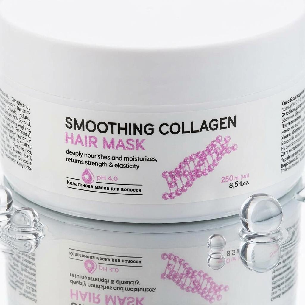 Колагенова маска для волосся MY COSM Smoothing Collagen Hair Mask, 10 мл