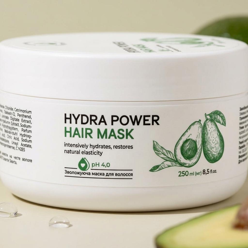 Зволожувальна маска для волосся MY COSM Hydra Power Hair Mask, 10 мл