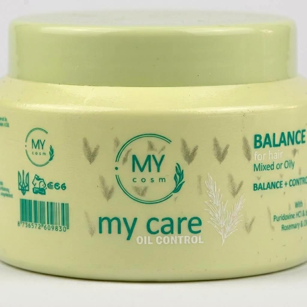 Нормалізувальна маска для волосся MY COSM My Care Oil Control Balance Mask, 250 мл