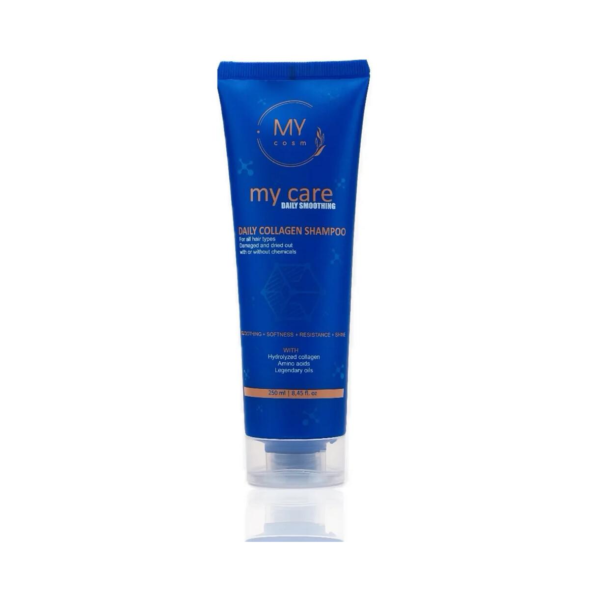 Розгладжувальний шампунь MY COSM My Care Daily Smoothing Collagen Shampoo, 250 мл