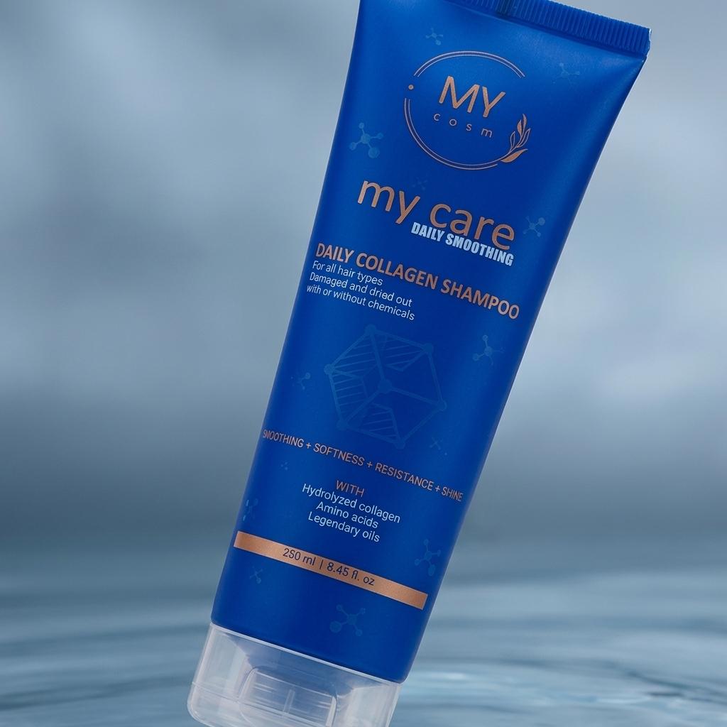 Розгладжувальний шампунь MY COSM My Care Daily Smoothing Collagen Shampoo, 250 мл