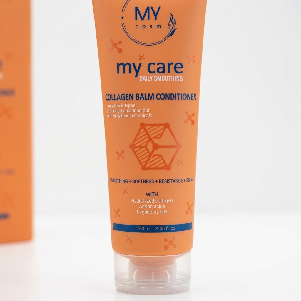 Колагеновий кондиціонер для волосся MY COSM My Care Daily Smoothing Collagen Balm Conditioner, 250 мл