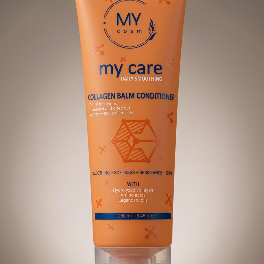 Колагеновий кондиціонер для волосся MY COSM My Care Daily Smoothing Collagen Balm Conditioner, 250 мл