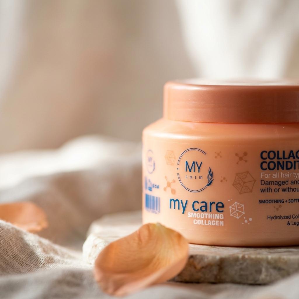 Колагеновий кондиціонер для волосся MY COSM My Care Daily Smoothing Collagen Balm Conditioner, 250 мл