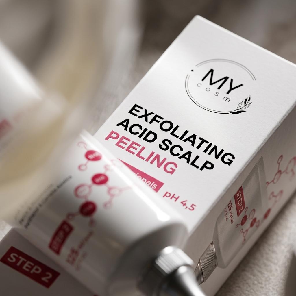 Кислотний пілінг для шкіри голови MY COSM Exfoliating Acid Scalp Peeling for PROF, 15 мл