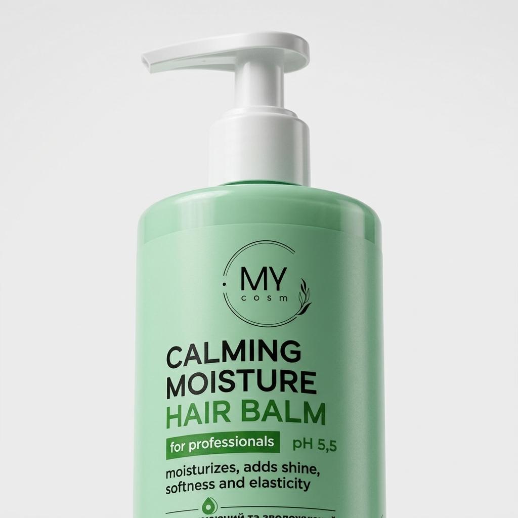 Заспокійливий та зволожувальний бальзам для волосся MY COSM Calming Moisture Hair Balm for PROF, 200 мл