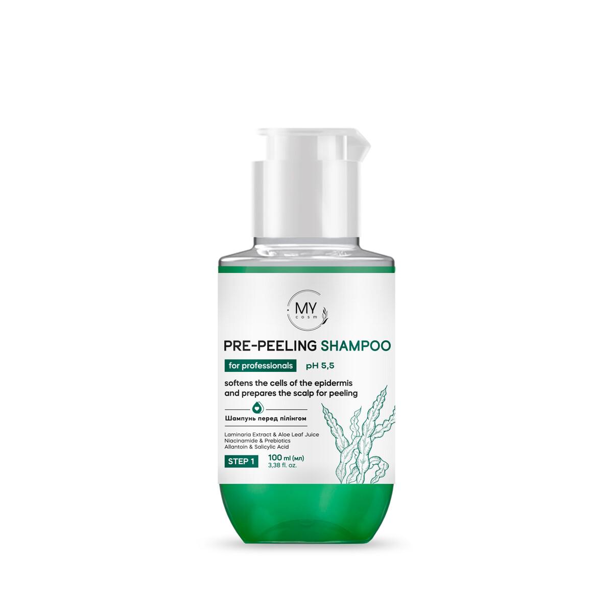 Шампунь для волосся перед пілінгом MY COSM Pre-peeling Shampoo pH 5,5, 100 мл