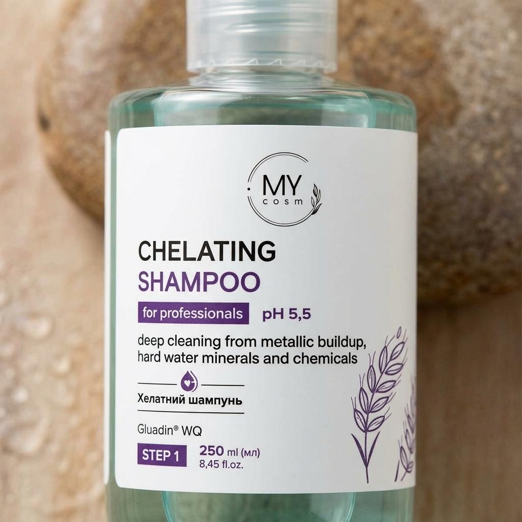 Хелатний шампунь для волосся MY COSM Chelating Shampoo pH 5,5 [Step 1], 250 мл