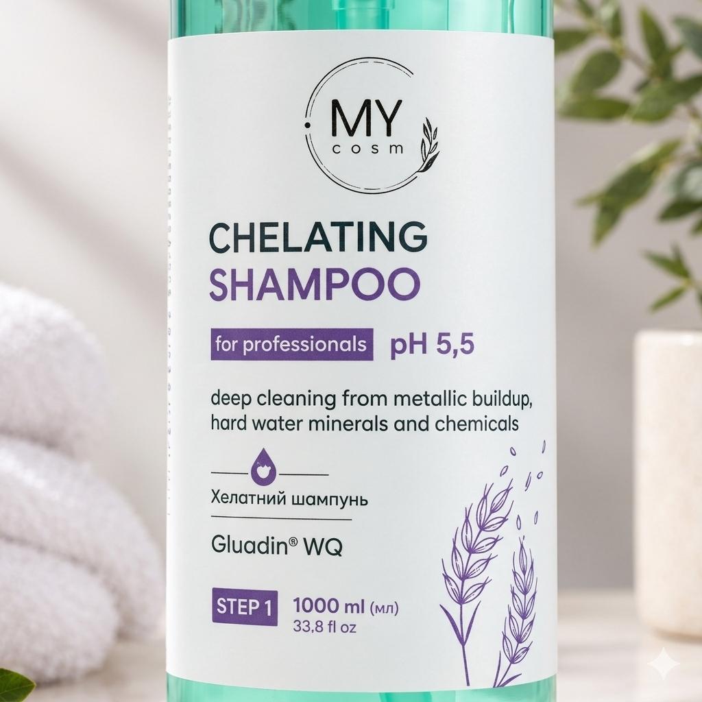 Хелатний шампунь для волосся MY COSM Chelating Shampoo pH 5,5 [Step 1], 250 мл