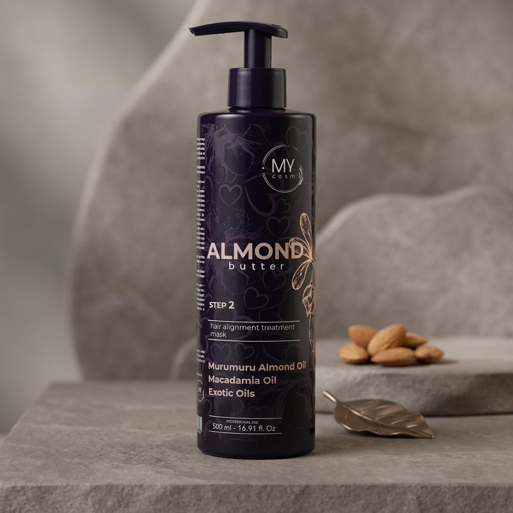 Кератин для волосся MY COSM Almond Butter, 50 мл