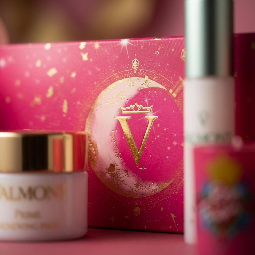 Косметичний набір Valmont Fuchsia Odyssey Vitality Cracker