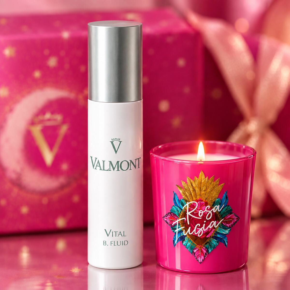 Косметичний набір Valmont Fuchsia Odyssey Vitality Cracker