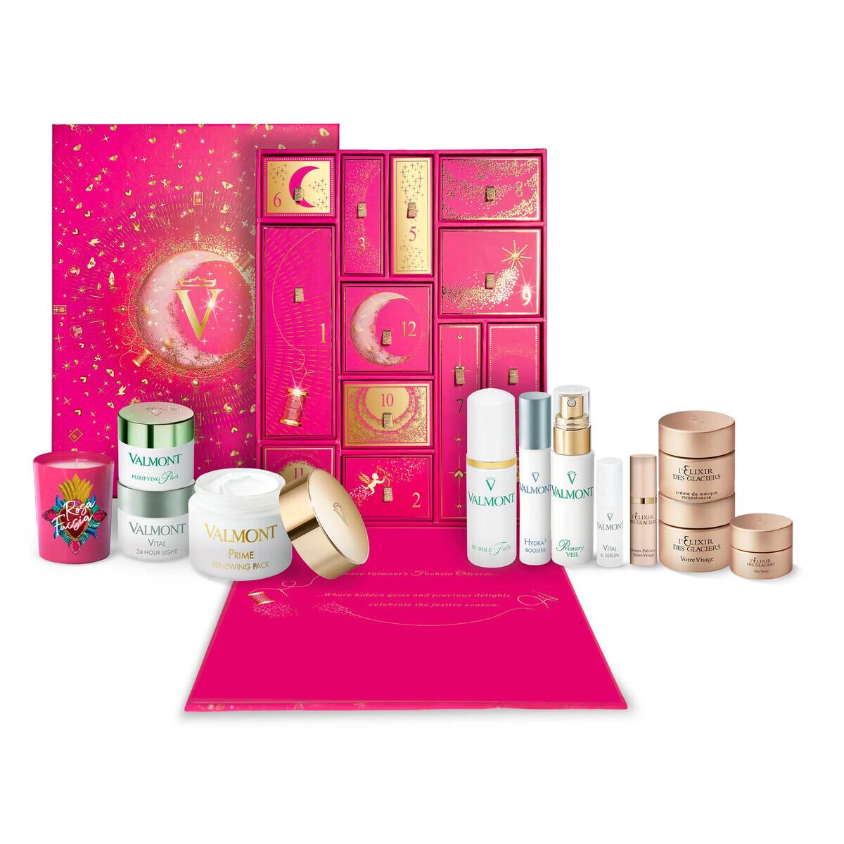 Косметичний набір [адвент-календар] Valmont Fuchsia Odyssey Advent Calendar