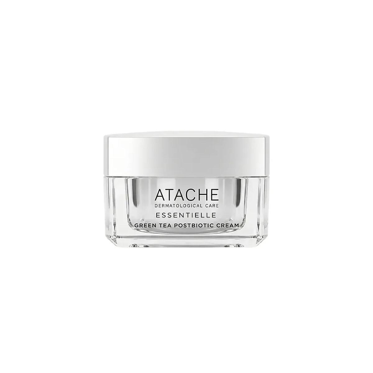 Зволожувальний крем із зеленим чаєм та постбіотиками Atache Essentielle Green Tea Postbiotic Cream, 50 мл