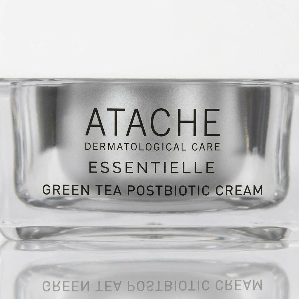 Зволожувальний крем із зеленим чаєм та постбіотиками Atache Essentielle Green Tea Postbiotic Cream, 50 мл