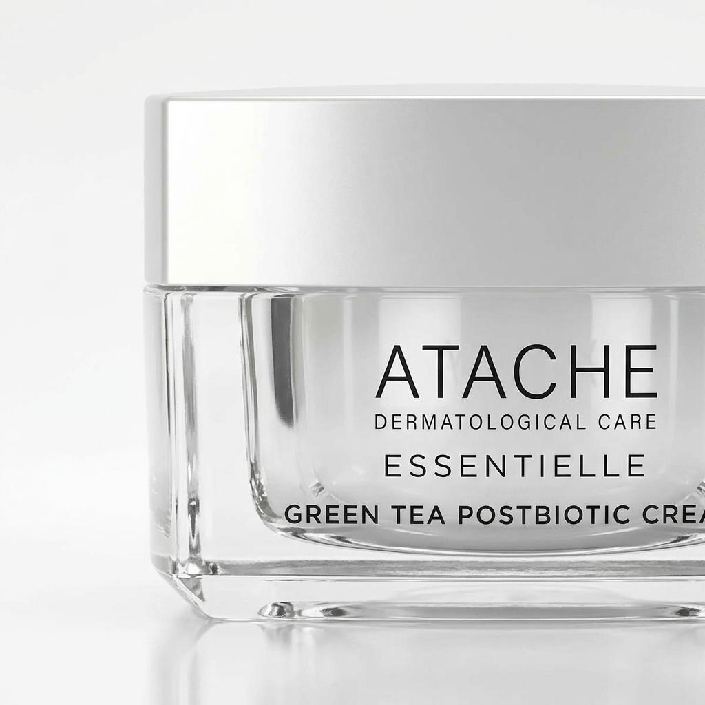 Зволожувальний крем із зеленим чаєм та постбіотиками Atache Essentielle Green Tea Postbiotic Cream, 50 мл