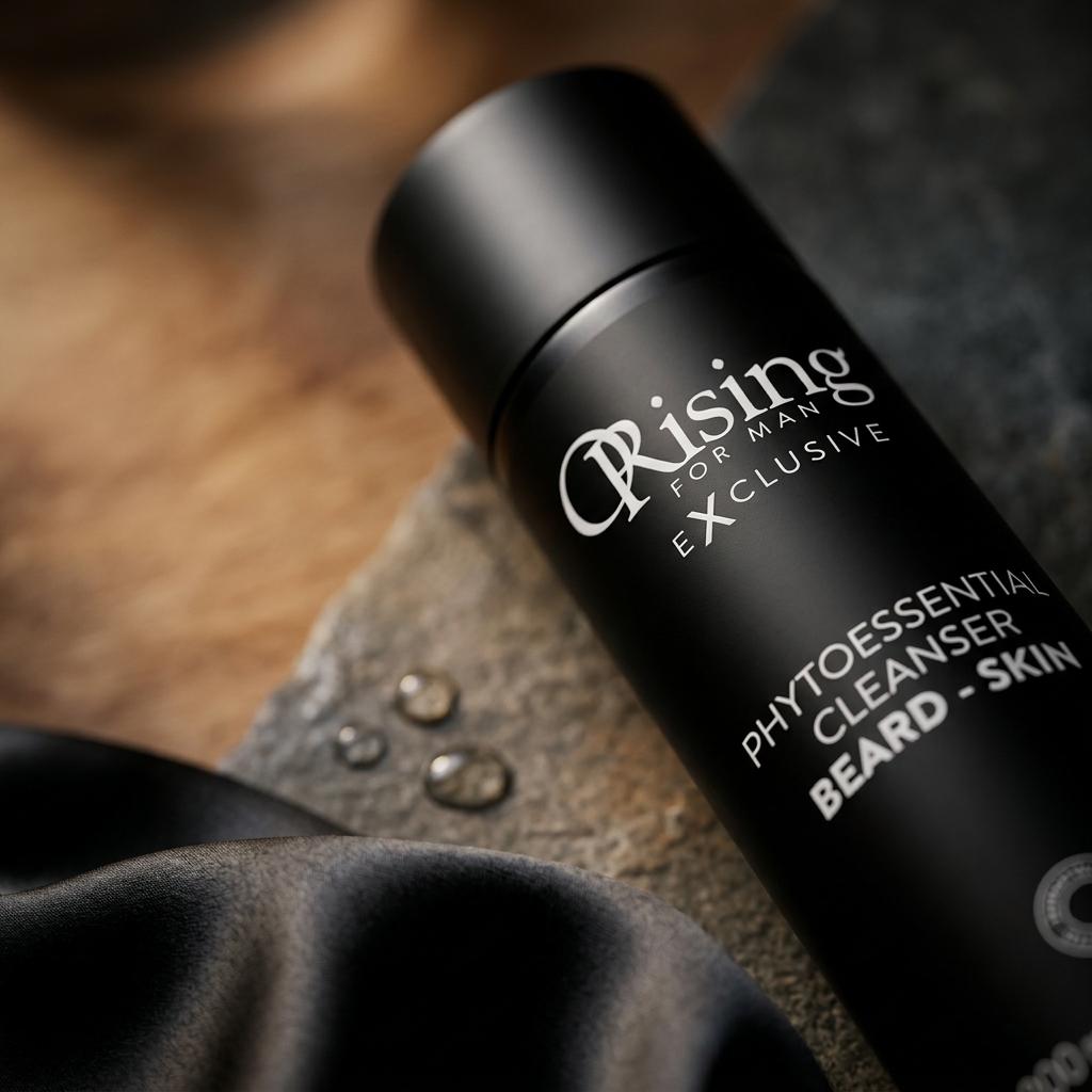 Фітоесенціальний засіб для очищення бороди та обличчя Orising For Men Exclusive Phytoessential Cleanser, 200 мл