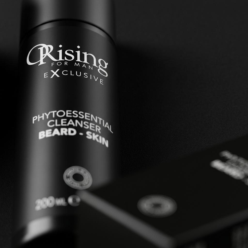 Фітоесенціальний засіб для очищення бороди та обличчя Orising For Men Exclusive Phytoessential Cleanser, 200 мл