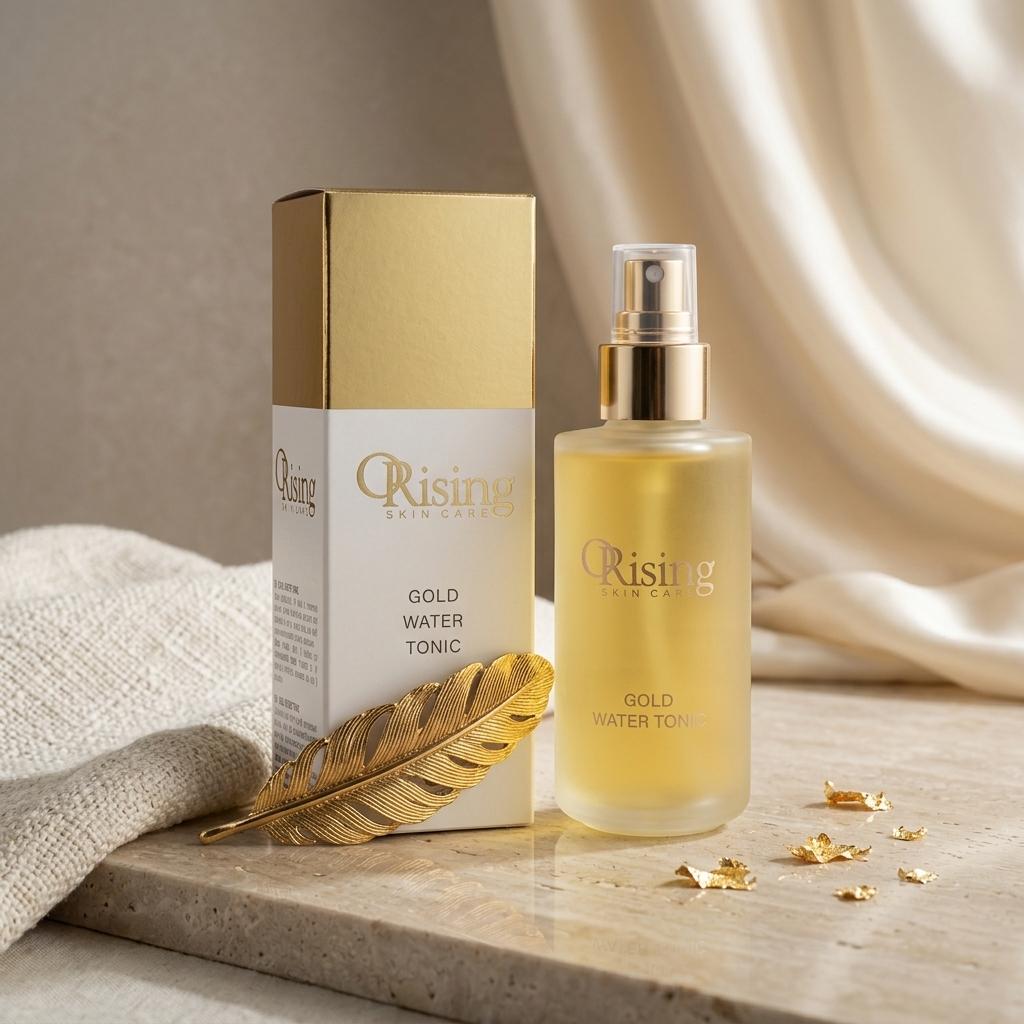 Золота тонізувальна вода Orising Skin Care Gold Water Tonic, 125 мл