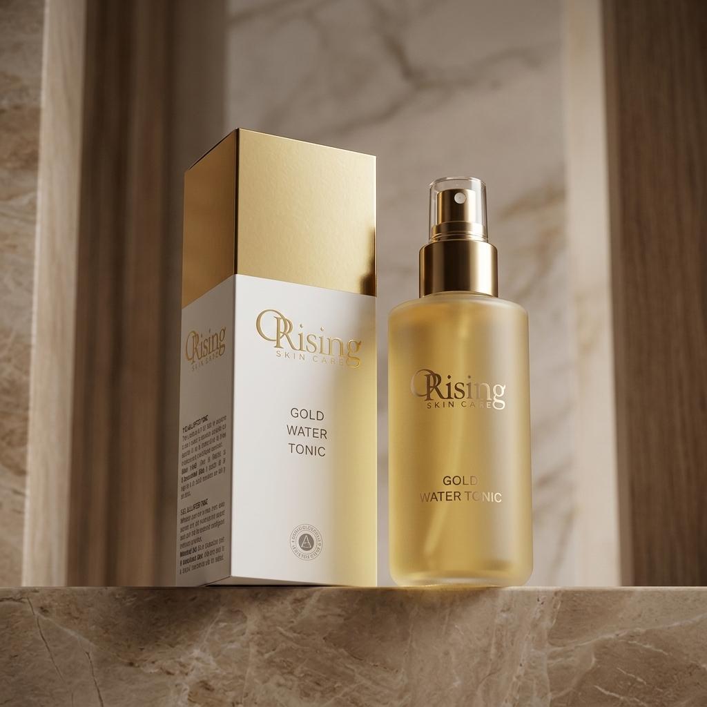 Золота тонізувальна вода Orising Skin Care Gold Water Tonic, 125 мл