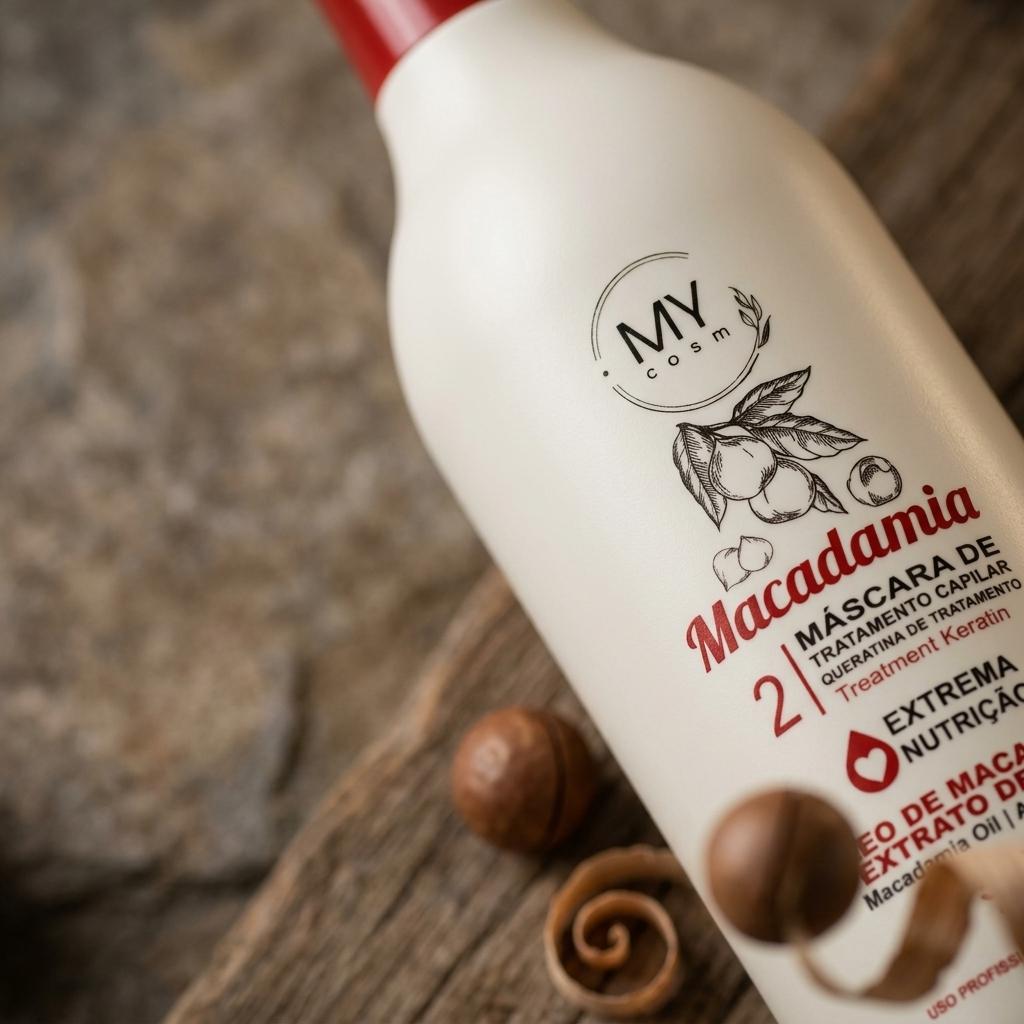 Кератин для волосся MY COSM Macadamia, 50 мл