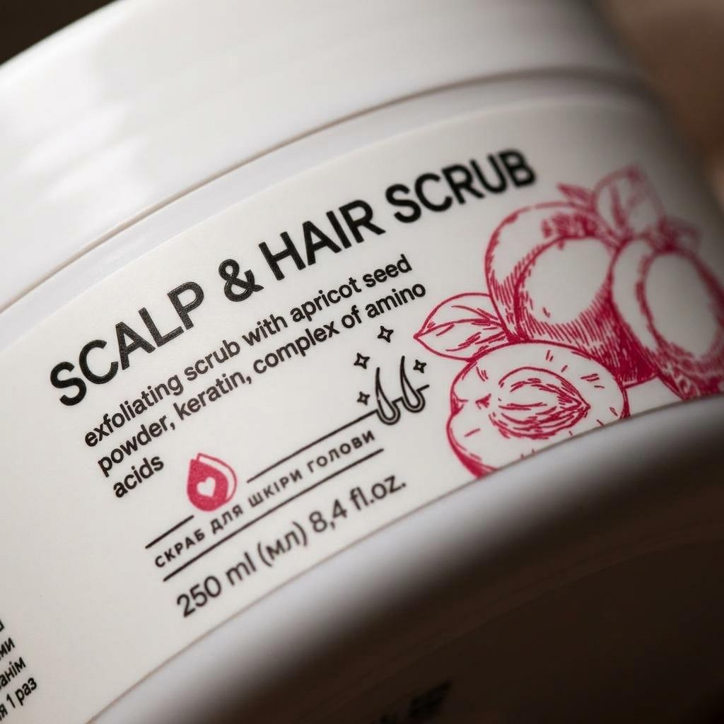 Скраб для шкіри голови MY COSM Scalp & Hair Scrub, 50 мл