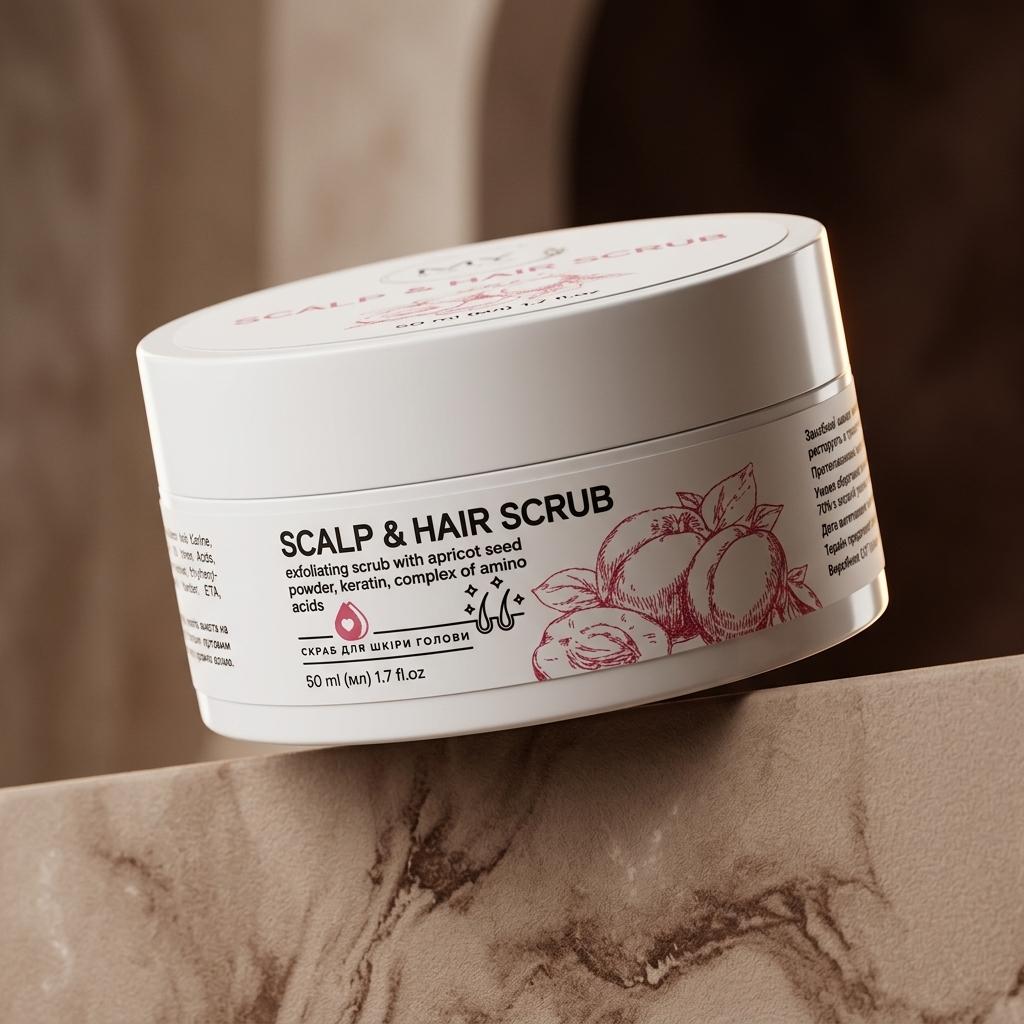 Скраб для шкіри голови MY COSM Scalp & Hair Scrub, 50 мл