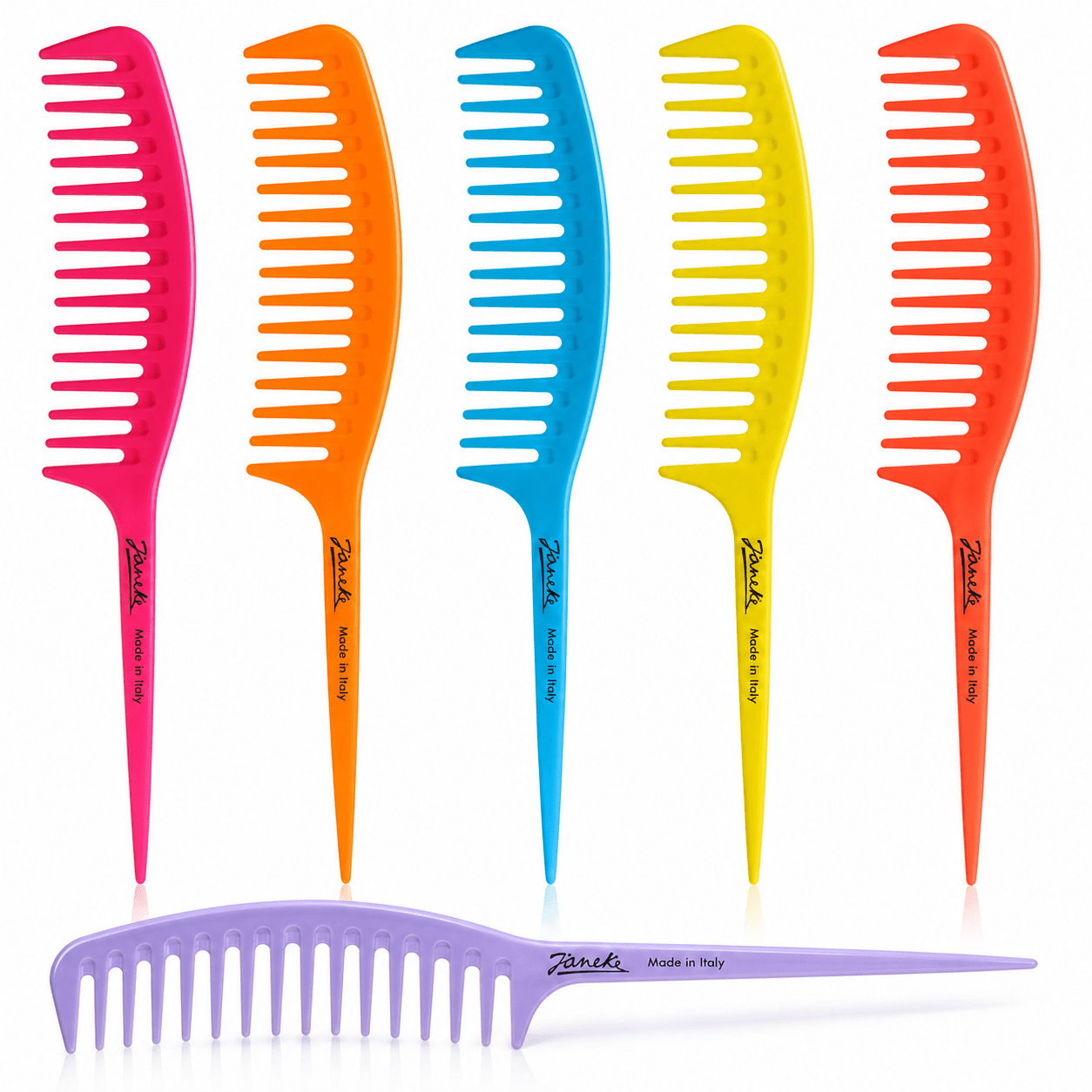 Гребінець для волосся Janeke Fashion Comb (кольори в асортименті, уточнювати у менеджера)