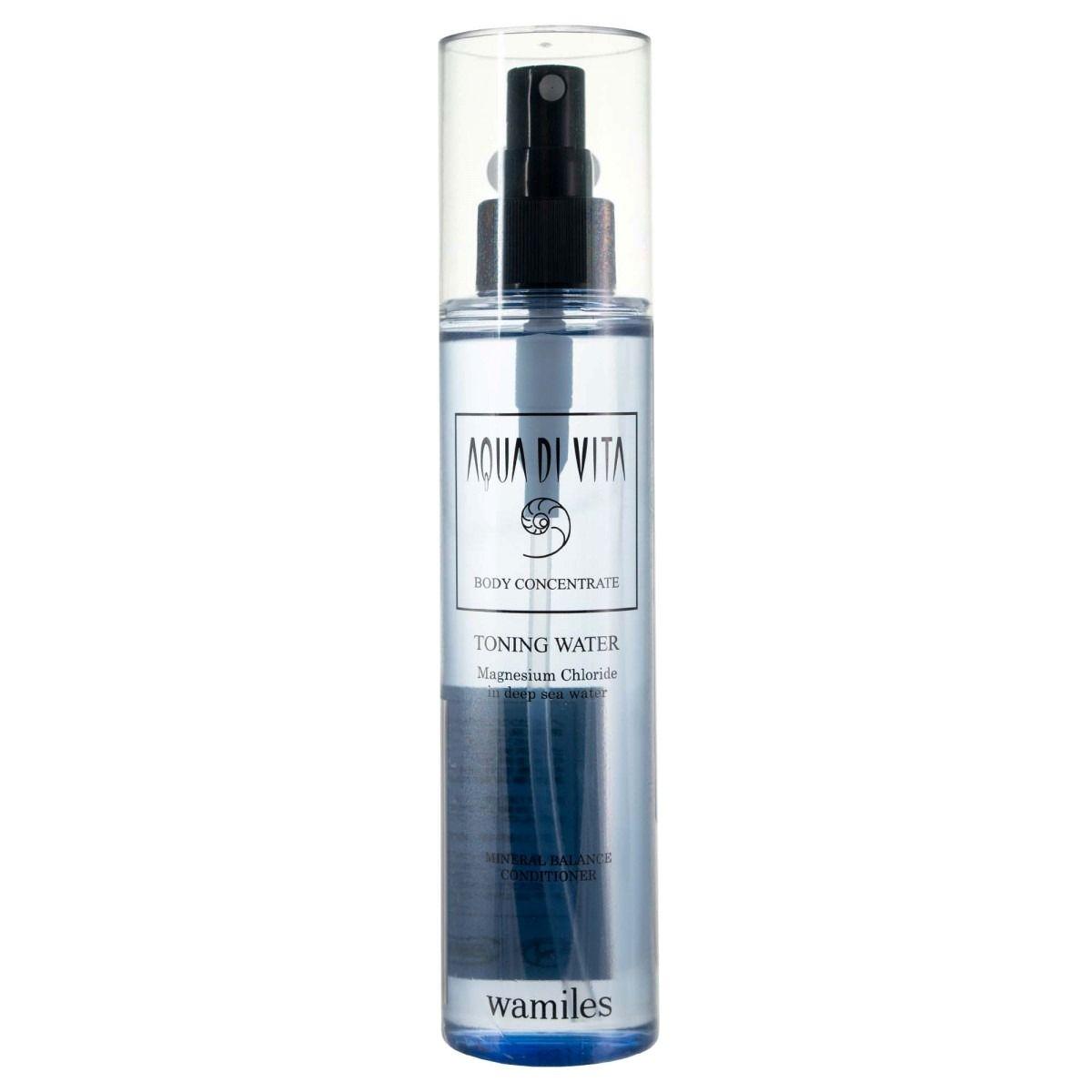 Зволожувальна сироватка-спрей для тіла і обличчя Wamiles Aqua Di Vita Body Concentrate Toning Water, 200 мл