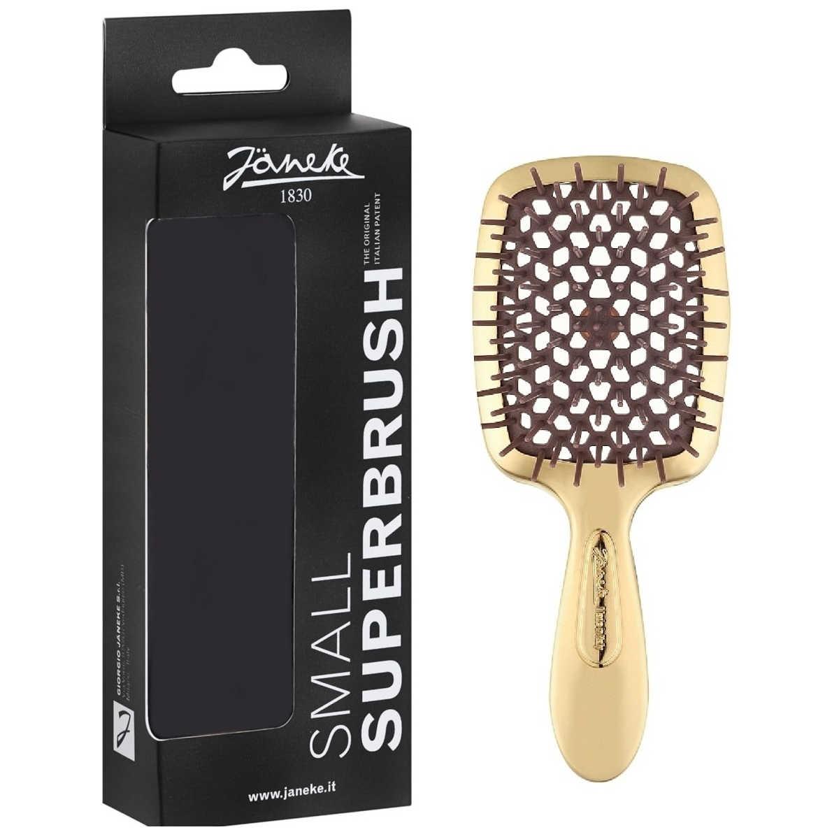 Щітка для волосся Золота Janeke Superbrush Small