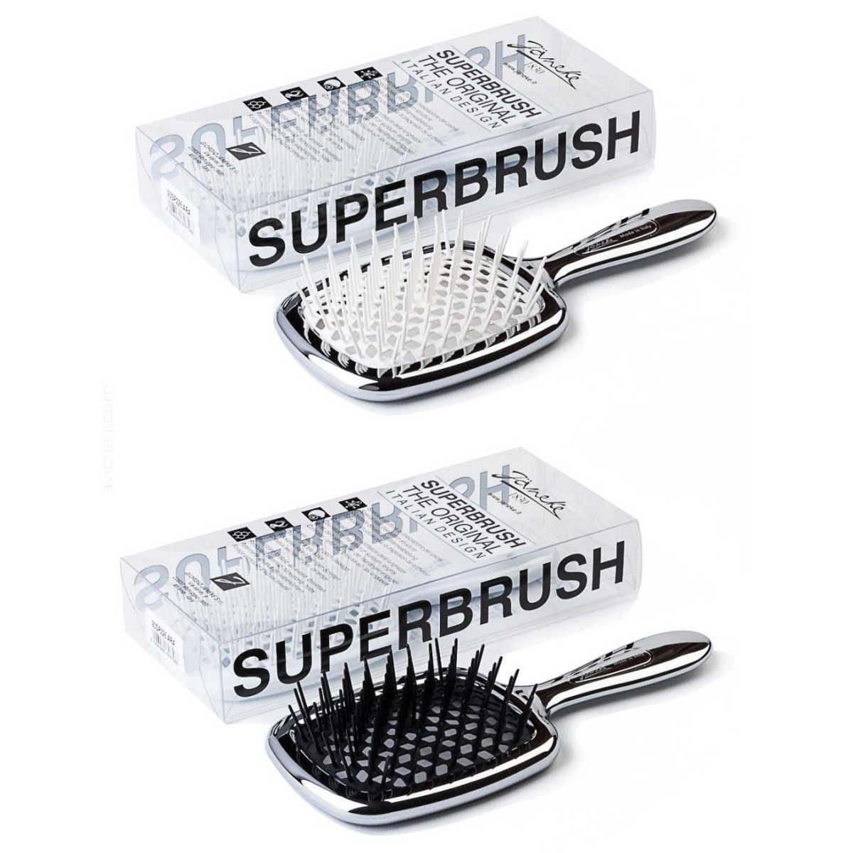 Щітка для волосся Janeke Superbrush Silver (відтінки уточнювати у менеджера)